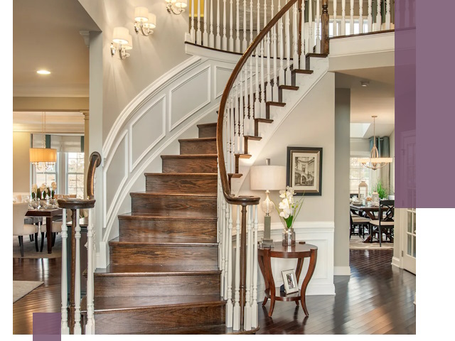 Изготовление лестниц под ключ в Волхове — металлокаркас и отделка