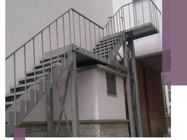 Монтаж пожарных лестниц под ключ в Волхове с гарантией качества