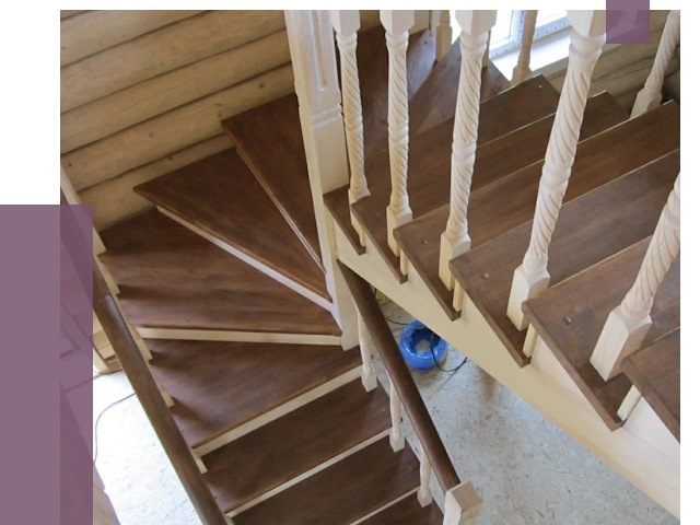 Реставрация деревянных лестниц в Волхове от 4397 руб.