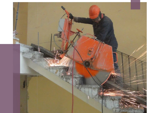 Демонтаж бетонных лестниц в Волхове от 4711 руб. за м2 | ПРОЛЁТ-Влх