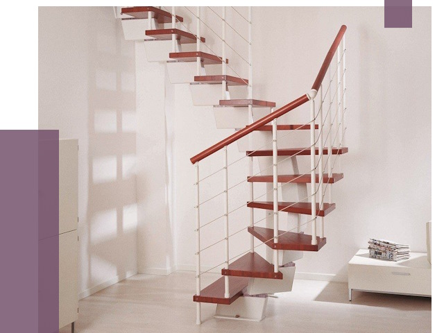 Изготовление лестниц на больцах в Волхове от 9945 руб. | ПРОЛЁТ-Влх