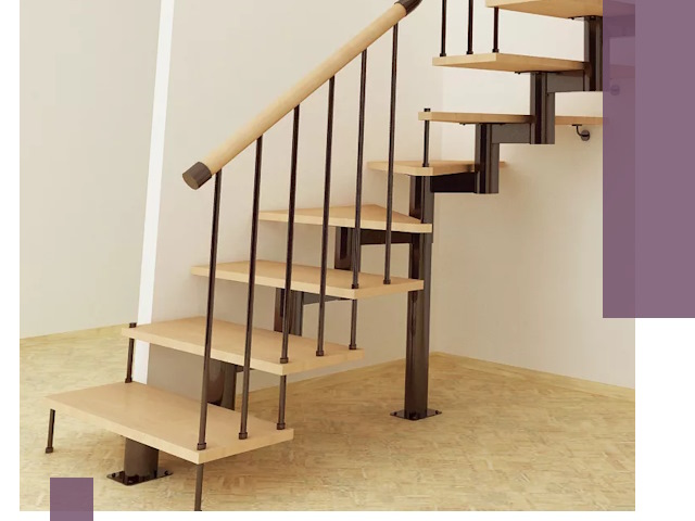 Монтаж лестниц на больцах в Волхове — быстро и надежно