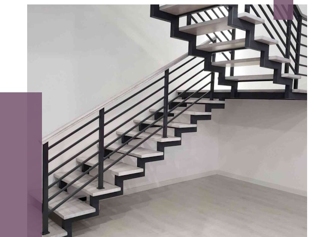 Лестницы на металлокаркасе под ключ в Волхове от 13085 руб. | ПРОЛЁТ-Влх