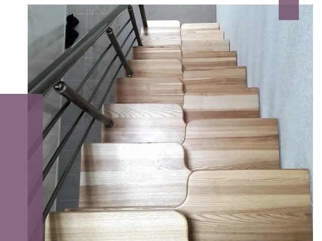 Лестницы гусиный шаг в Волхове от 13347 руб. под ключ | ПРОЛЁТ-Влх