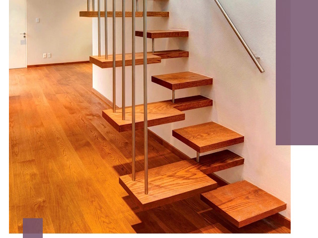 Лестницы «гусиный шаг» на заказ в Волхове для узких пространств