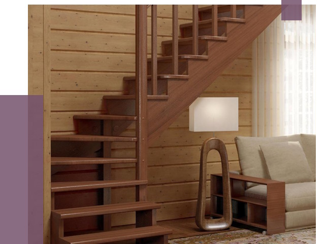 Лестницы эконом класса в Волхове от 18685 руб. бюджетные решения