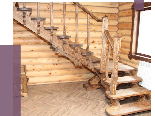 Лестницы в баню в Волхове от 19575 руб. — изготовление | ПРОЛЁТ-Влх