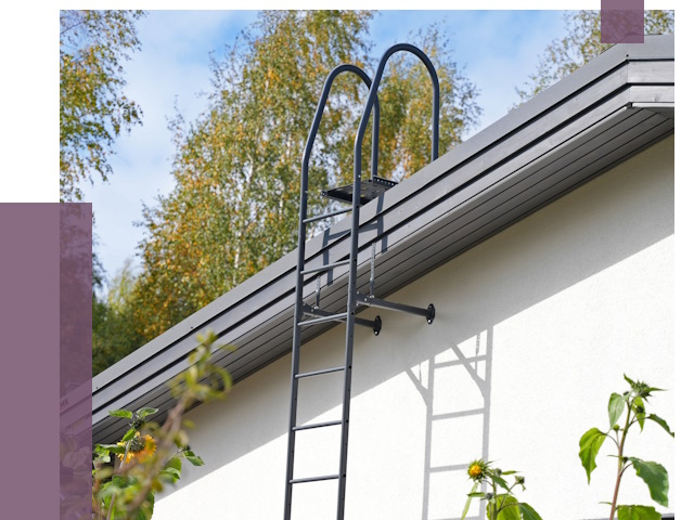 Лестницы на крышу в Волхове от 19575 руб. — монтаж и монтаж ПРОЛЁТ-Влх