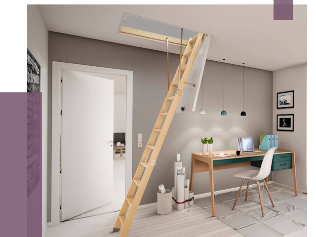 Чердачные лестницы в Волхове — от 14917 руб. | ПРОЛЁТ-Влх