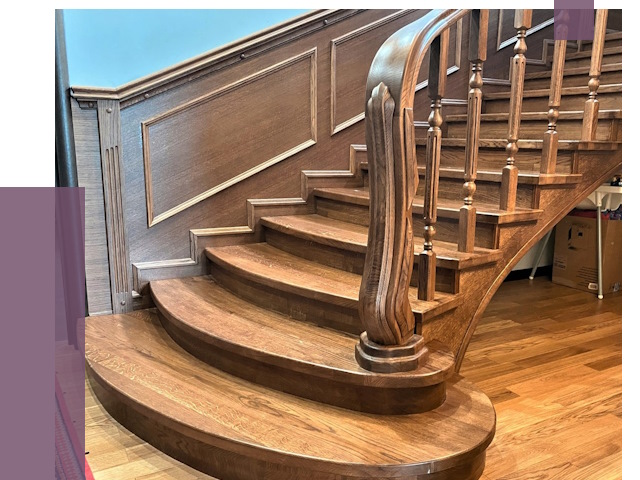 Дубовые лестницы под ключ в Волхове от 180573 руб. — ПРОЛЁТ-Влх