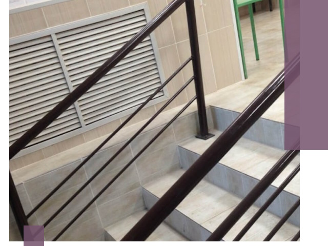 Изготовление перил из металла под ключ в Волхове