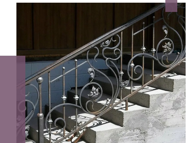 Кованые перила в Волхове от 8898 руб. под ключ — качество от ПРОЛЁТ-Влх