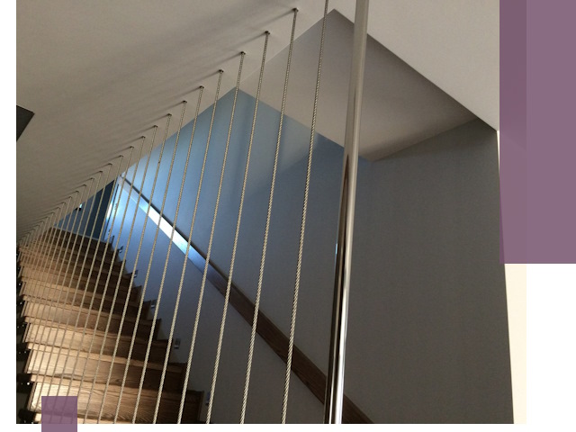 Тросовые перила под ключ в Волхове — производство и монтаж