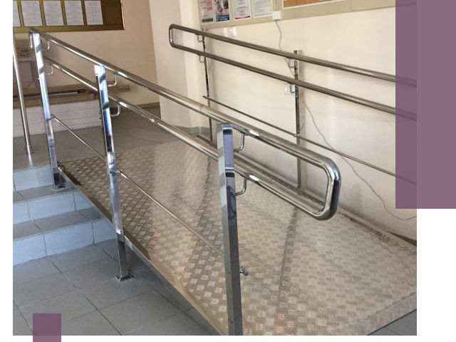 Перила для инвалидов в Волхове — надежные поручни и ограждения