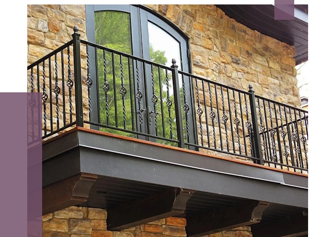 Балконные ограждения в Волхове от 8217 руб. — купить | ПРОЛЁТ-Влх