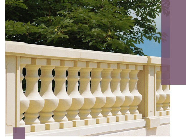 Установка балюстрады в Волхове: изготовление и монтаж под ключ