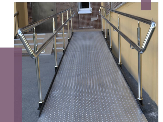 Пандусы в Волхове от 12562 руб. — установка для инвалидов | ПРОЛЁТ-Влх