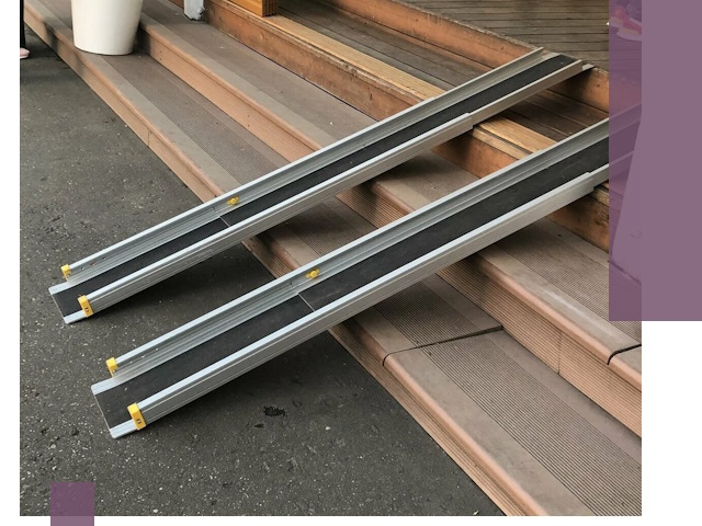 Телескопические пандусы под ключ в Волхове — изготовление и монтаж