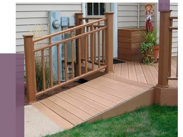 Пандус на крыльцо в Волхове под ключ от 7956 руб. 