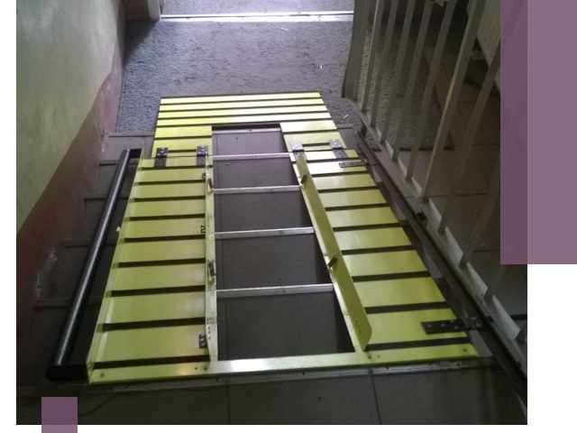 Профессиональный монтаж пандуса в подъезд в Волхове