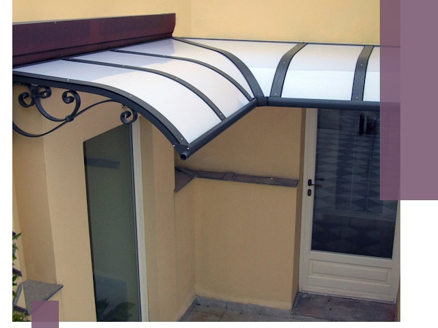 Монтаж козырьков любой сложности в Волхове под ключ