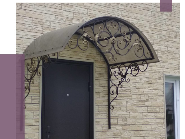 Ремонт козырьков в Волхове от 7589 руб.  | ПРОЛЁТ-Влх