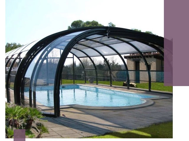 Навесы для бассейна в Волхове: изготовление и монтаж под ключ