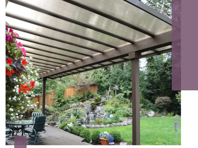 Навесы из поликарбоната под ключ в Волхове быстро и надёжно