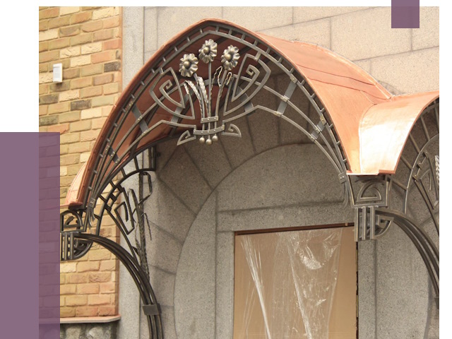 Арочные козырьки в Волхове от 14917 руб. 