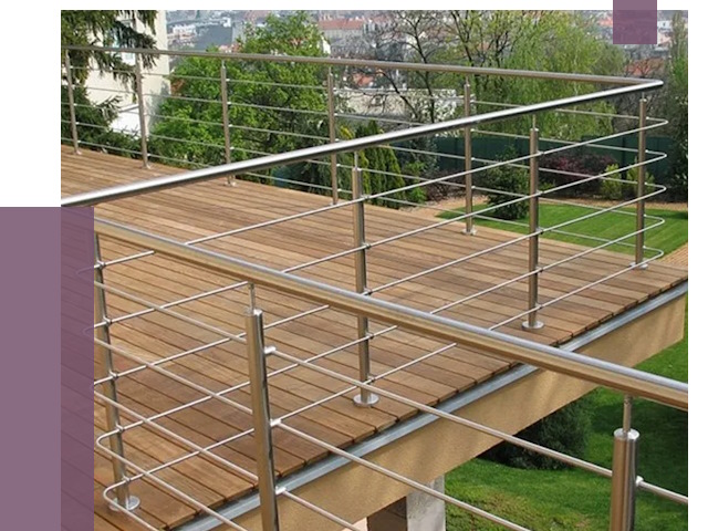 Алюминиевые парапеты в Волхове под ключ от 7956 руб. 