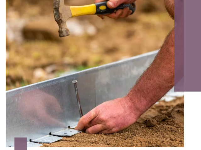 Монтаж металлических бордюров в Волхове быстро и качественно