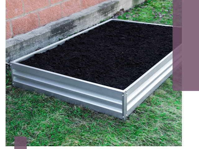 Металлические бордюры для грядок в Волхове: прочность и аккуратность