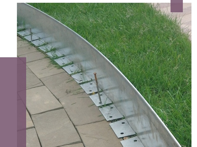 Металлические бордюры для тротуаров в Волхове от 8898 руб.