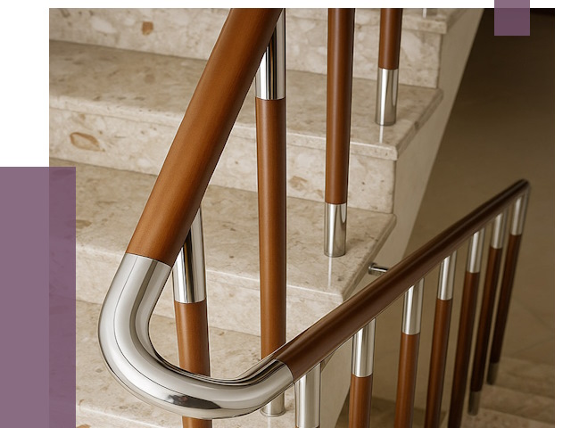 Монтаж поручней в Волхове от 9945 руб. монтаж под ключ | ПРОЛЁТ-Влх