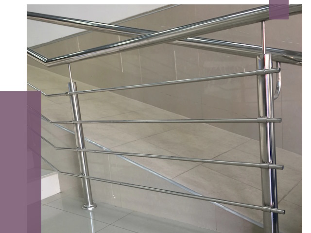 Изготовление поручней из нержавеющей стали в Волхове